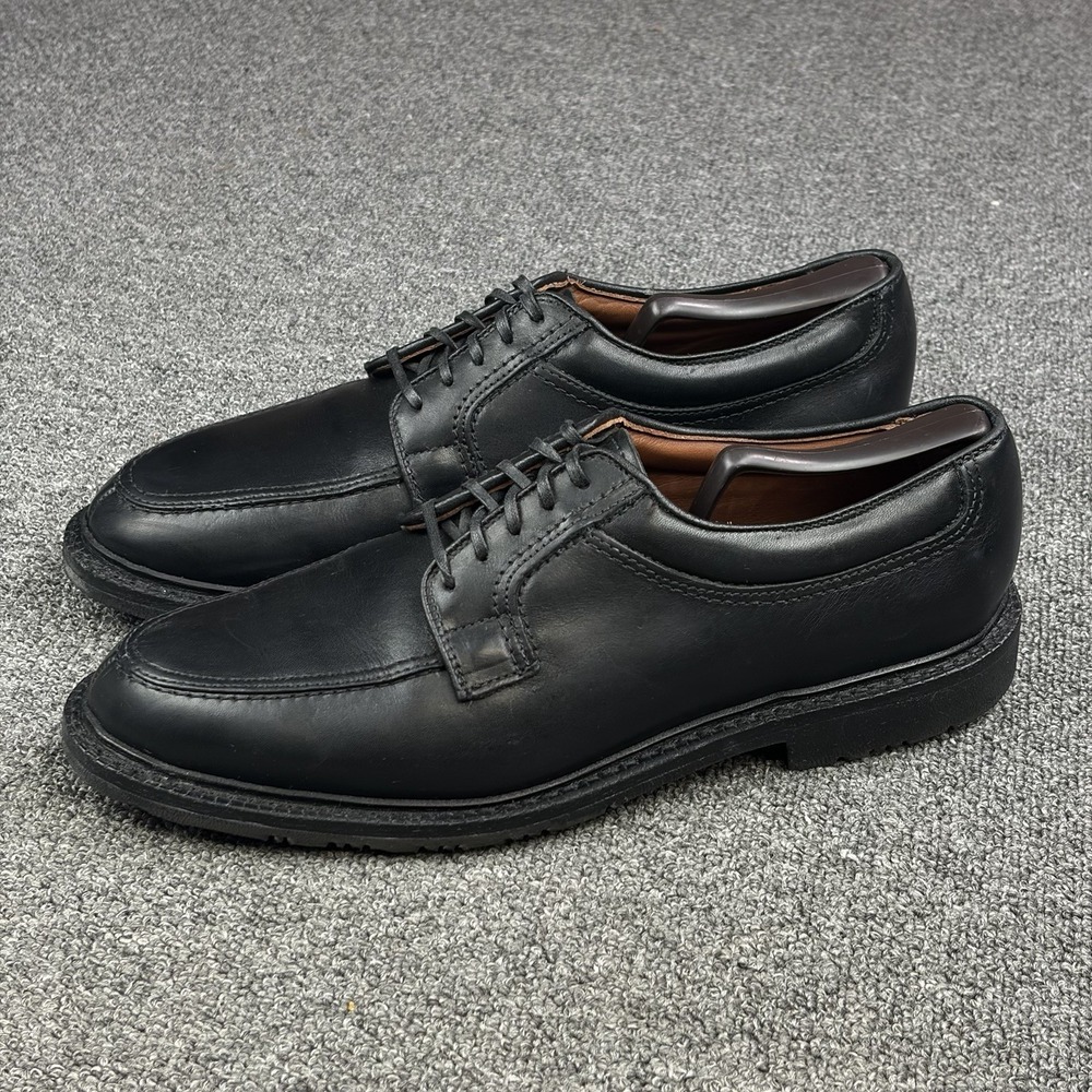 Allen Edmonds Wilbert Black‎ Leather Split Toe Derby Dress Shoes Mens Sz 10.5 C